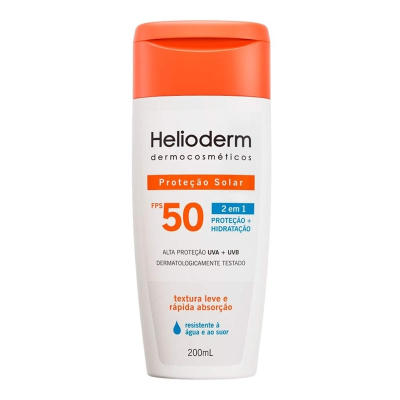 Prot. solar helioderm econom fps50 200ml kley hertz