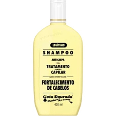 Sh. gota dourada 430ml antica, dourada sh fort 430ml