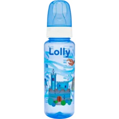 Mamadeira lolly color 240ml c1670-01 red azul