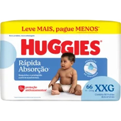 Fr. desc. huggies disney hiper xxg c/66un