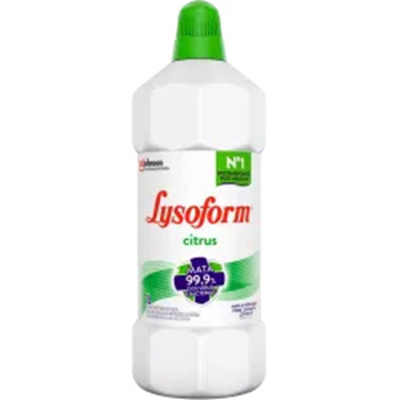 Desinfetante lysoform 1000ml citrus