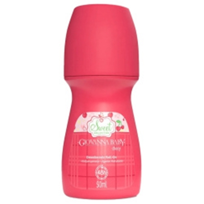 Des. giovanna baby roll on 50ml cherry, roll on giovanna baby cherry 50ml