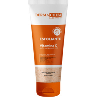 Gel esfoliante dermachem 100g facial vitamina c