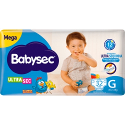 Fr. desc. babysec ultra mega xg 30un