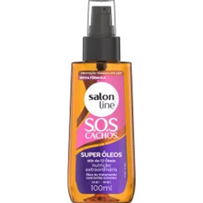 Oleo capilar salon line 100ml sos cachos super oleos cond *