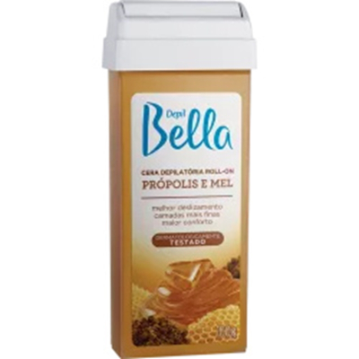 Cera dep depil bella 0100g rol propolis/mel *