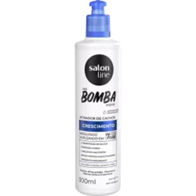 Ativador de cachos salon line sos bomba 300ml original
