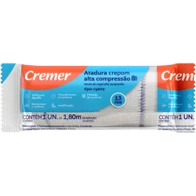 ATADURA CREPON CYSNE 8CMX1,80M CREMER, CREPE CYSNE 8X4,5