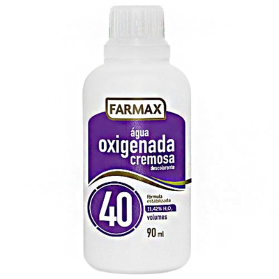 Agua oxigenada 40v 90ml farma, 40v farmax 90 ml