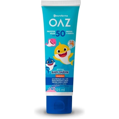 PROTETOR SOLAR OAZ BB SHARK F50 125ML