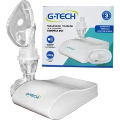 Nebulizador inalador gtech dc1 nebcom