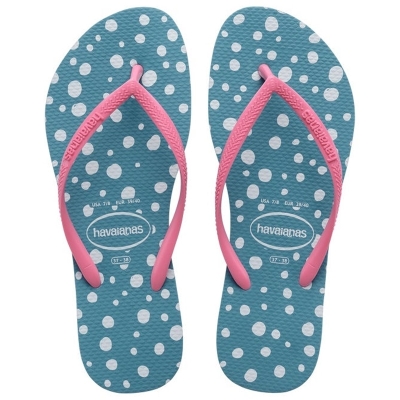 Sandalia havaina slim harmony azul nautico 41/42