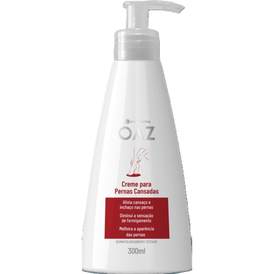 Creme para pernas cansadas oaz 300ml