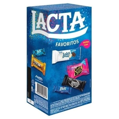 CHOCOLATE LACTA 250,6G FAVORITOS