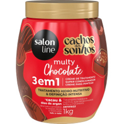 Cr. pent. salon line 3em1 cachos sonhos cho 1kg