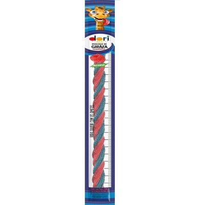 Goma regaliz pescoco girafa dori 30g - framboesa - un