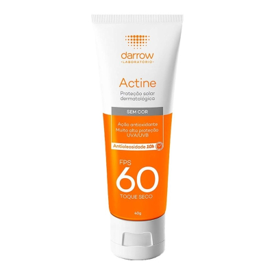Actine protetor solar fps60 40g