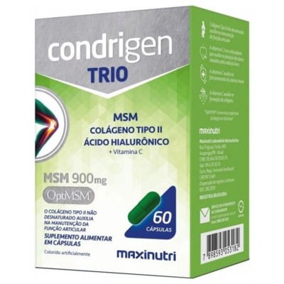 Condrigen trio msm 900mg c 60 cps maxinutri