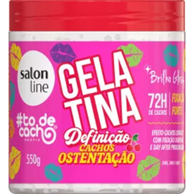 Gelatina to de cacho definicao cachos ostentacao 550g salon line