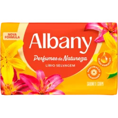 Sab. albany suave 85g laranja