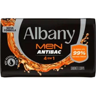 Sab. albany suave 85g homem laranja