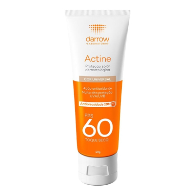 Actine protetor solar cor fps60 40g
