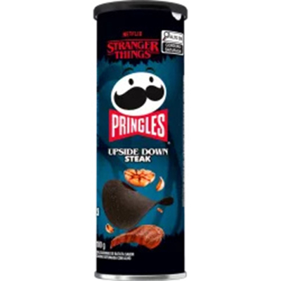 Batata pringles 100g carne defumada com alho