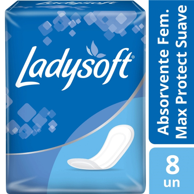 Abs. ladysoft suave s/abas c/8un