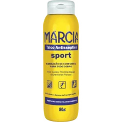 Talco antissep marcia 80g sport