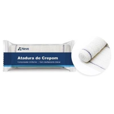 ATADURA CREPE 13F 08CM X 1,8M P C 12UND - NEVE
