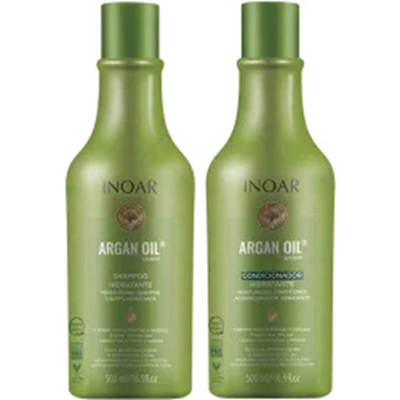 Kit inoar argan oil hidrat sh+ cond 500ml 50575