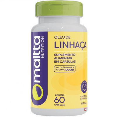Oleo de linhaca 1000mg c/60 caps