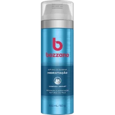 ESPUMA DE BARBEAR BOZZANO 190G, BOZZANO HIDRATACAO 190GR