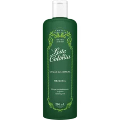 Leite de colonia 200ml verde