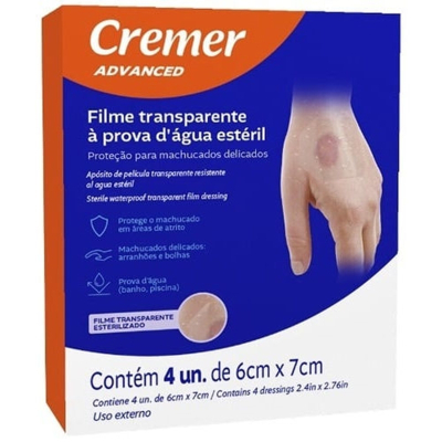 Curativo filme prova dagua cremer 4un