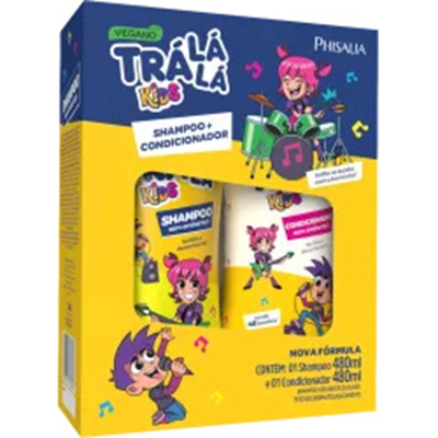 Kit sh.+cond.tralala kids sem embarac
