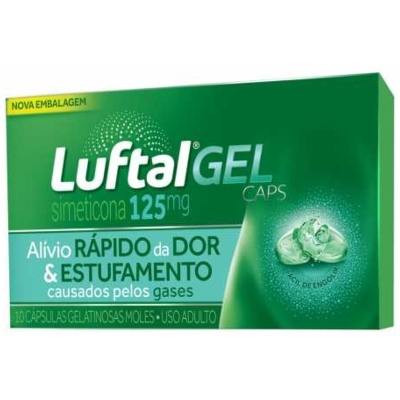Luftal max 125mg cx 10 cap ge
