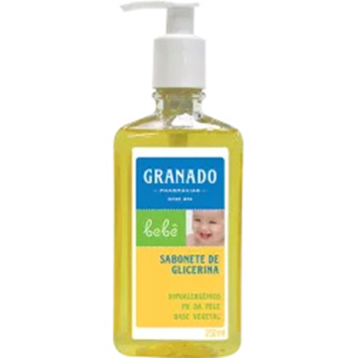 Sab. liquido granado glicerina bebe 250ml
