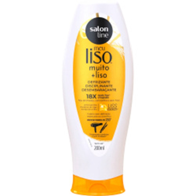 Defrizante salon line 200ml meu liso muito mais liso