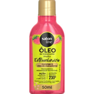 Oleo capilar salon line 50ml multy morango cond *