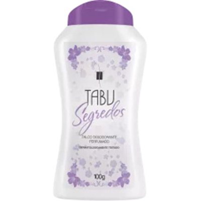 Talco tabu 100g segredos 