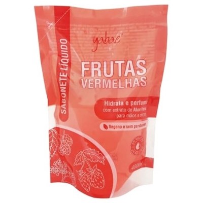 SABONETE LIQUIDO FRUTAS VERMELHAS 400ML