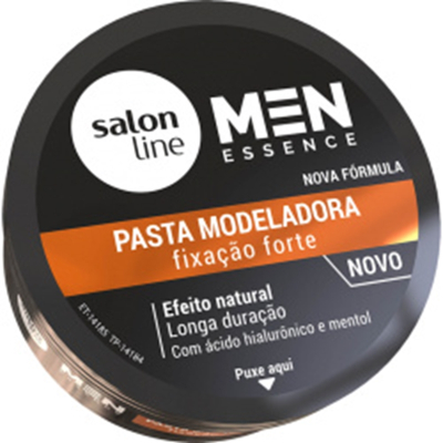 Pasta modeladora salon line men essence 60g - fixacao forte
