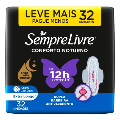 Abs. sempre livre adapt plus noite e dia seca prom 32un