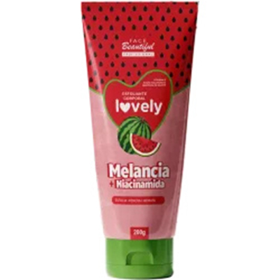Esfoliante corpo face beaut 200g melancia *