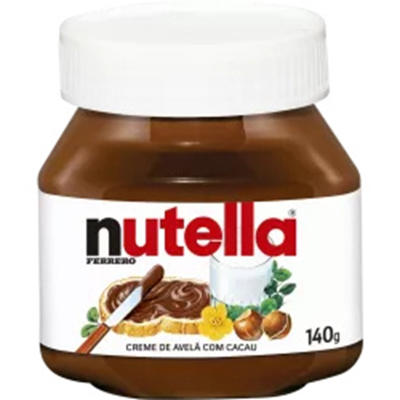 Nutella 140g t10 creme de avela