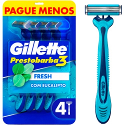 PRESTOBARBA3 DESCARTAVEL COOL L4P3UN