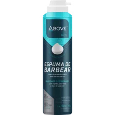 Espuma de barba above 150ml todos os tipos de pele