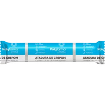 Atadura crep cysne polyfarma 20cm x 1,80m - tradicional - un