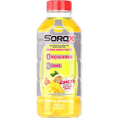 Sorox frutas amarelas s/acu 550ml